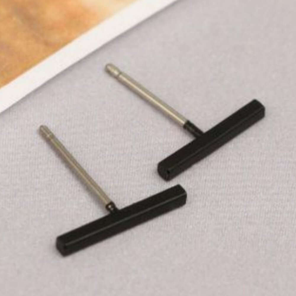 Bar Stud Earrings
